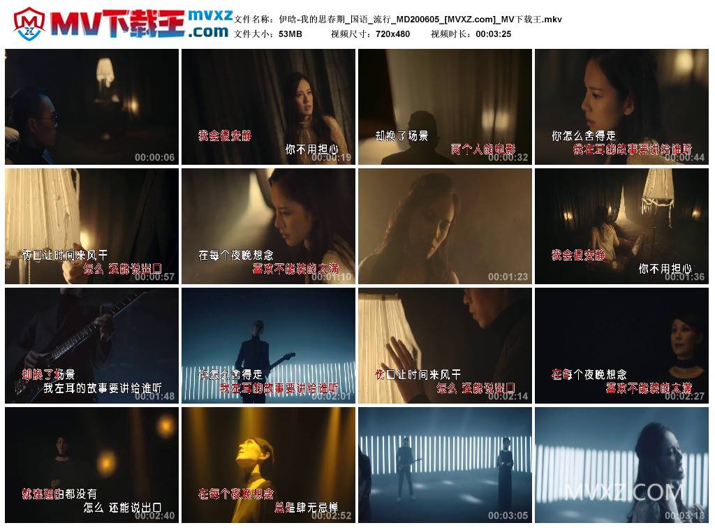 伊晗-我的思春期_国语_流行_MD200605